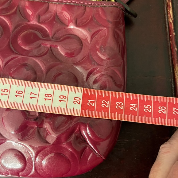 Coach fucschia patent wristlet, 9 x 5.5 in. - Picture 15 of 16